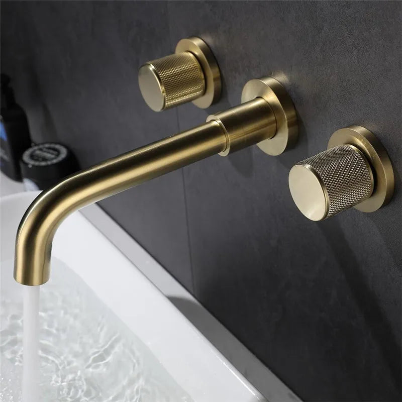 Torneira de Parede - Misturador - Luxe Gold