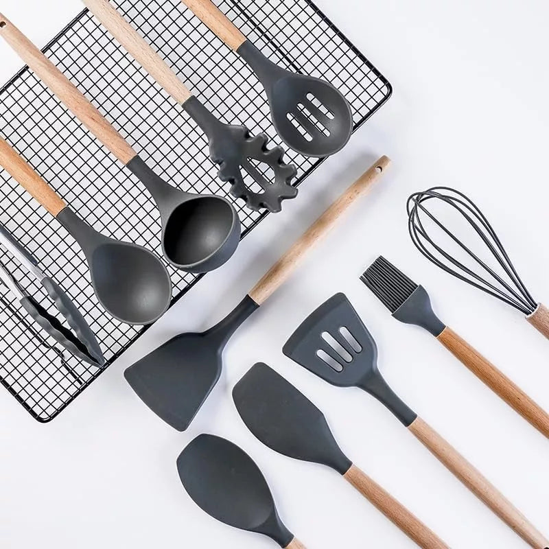 Kit de Facas e Utensílios - Gourmet 19 Peças